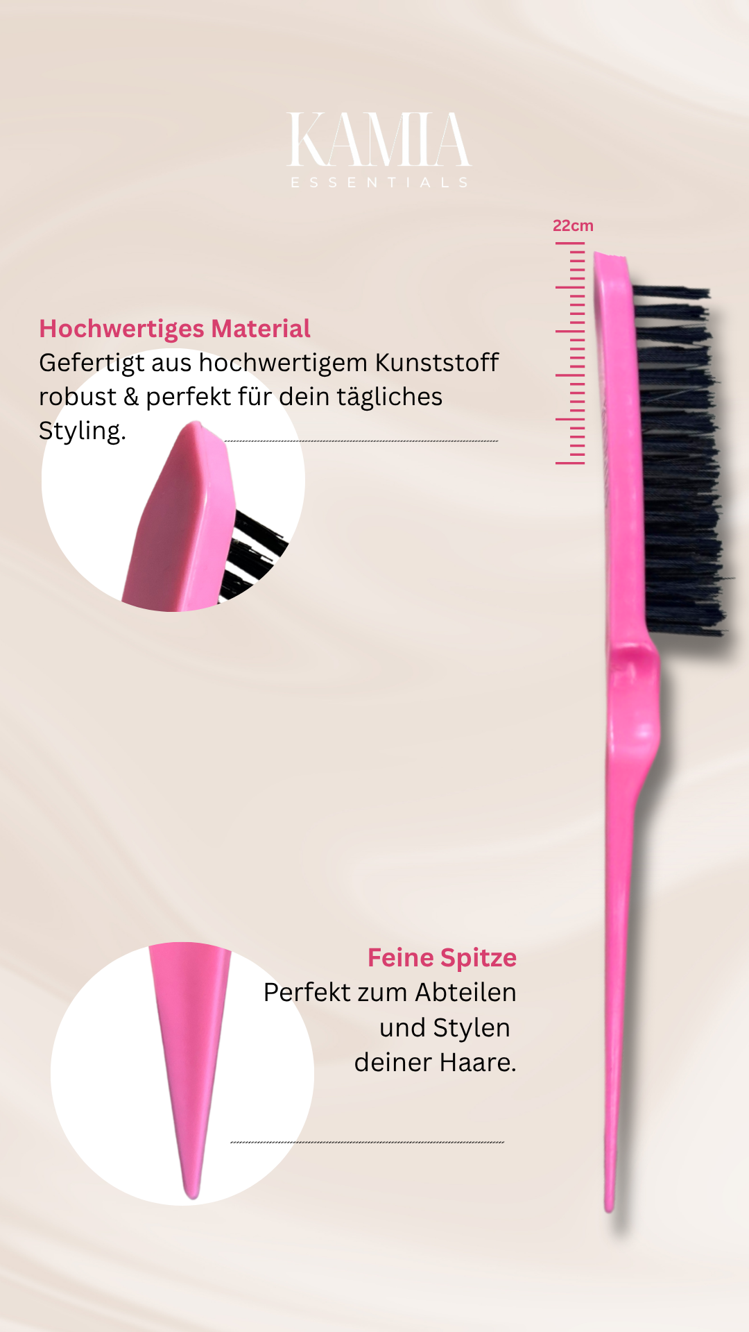 Sleek Hair Brush Set – Für perfekte Sleek Looks & Babyhaare